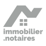 Logo de immobilier.notaires en gris